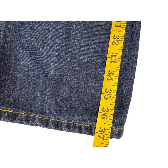 Ralph Lauren Women Straight Leg Jean Dark Wash 6 Structured Americana Normcore - Picture 8 of 9